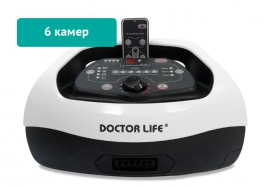Шестикамерный аппарат для прессотерапии SP 3000, манжеты для ног, талии, массажный мат и сумка
