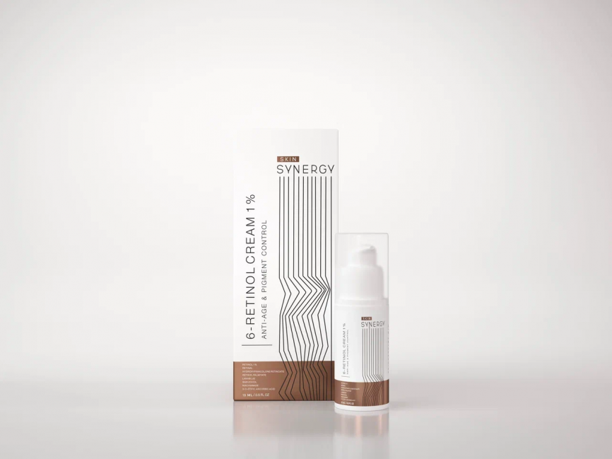 Крем 6-Ретинол 1% Скин Синерджи / 6-Retinоl Cream 1% Skin Synergy, флакон 15 мл фото 1
