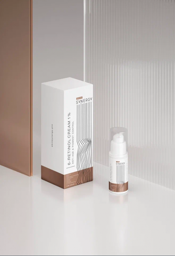 Крем 6-Ретинол 1% Скин Синерджи / 6-Retinоl Cream 1% Skin Synergy, флакон 15 мл фото 2